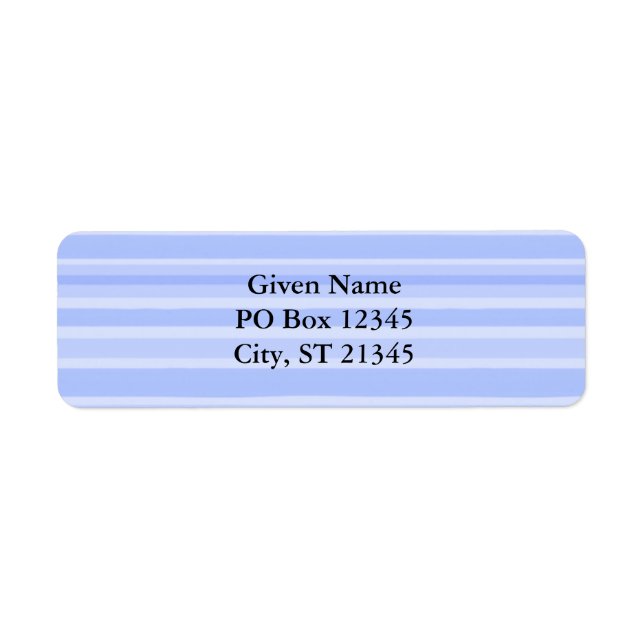 Blue Stripes (Front)