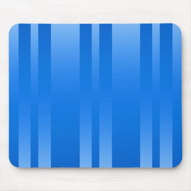 Blue Stripes Background Mouse Mat (Front)