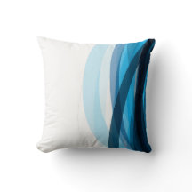 Blue Stripes Cushion – Cool, Calm & Contemporary