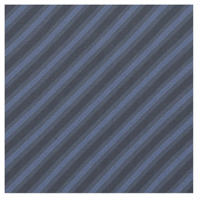Blue Stripes Fabric (Close Up)