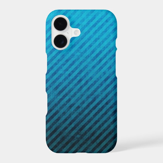 Blue Stripes Grunge Texture (Back)