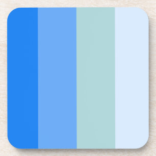Blue Stripes Maritime Coaster