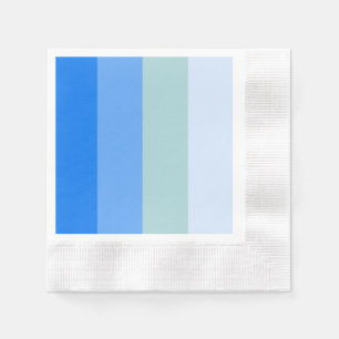 Blue Stripes Maritime Napkin