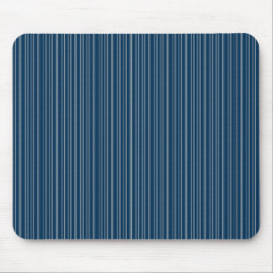 Blue Stripes Mouse Mat