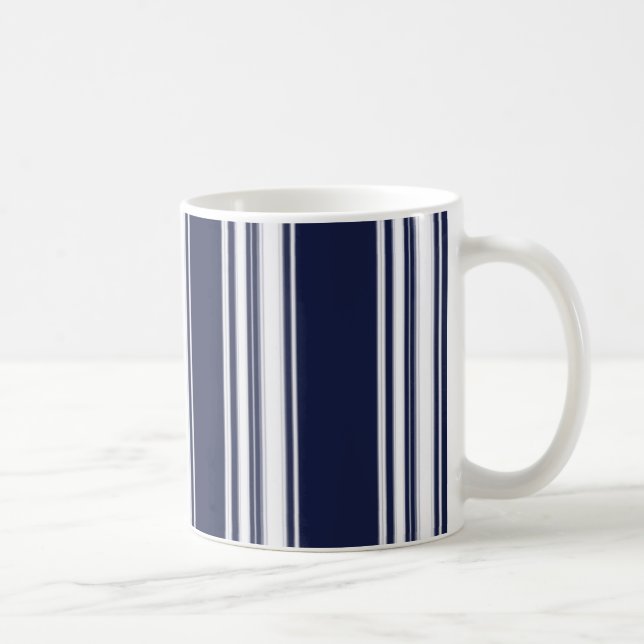 Blue Stripes Mug (Right)