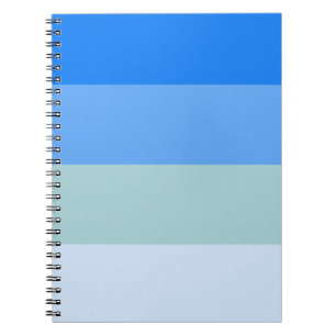Blue Stripes Notebook
