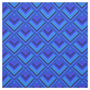 Blue stripes scale pattern fabric