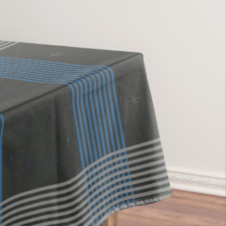 Blue Stripes Tablecloth