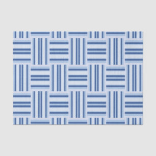 Blue Stripes tissue paper