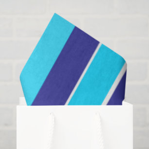 Blue Stripes  Tissue Paper
