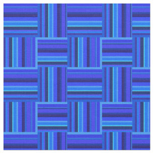 Blue stripes weave pattern fabric