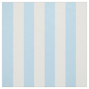Blue Stripes, White Stripes, Striped Pattern Fabric
