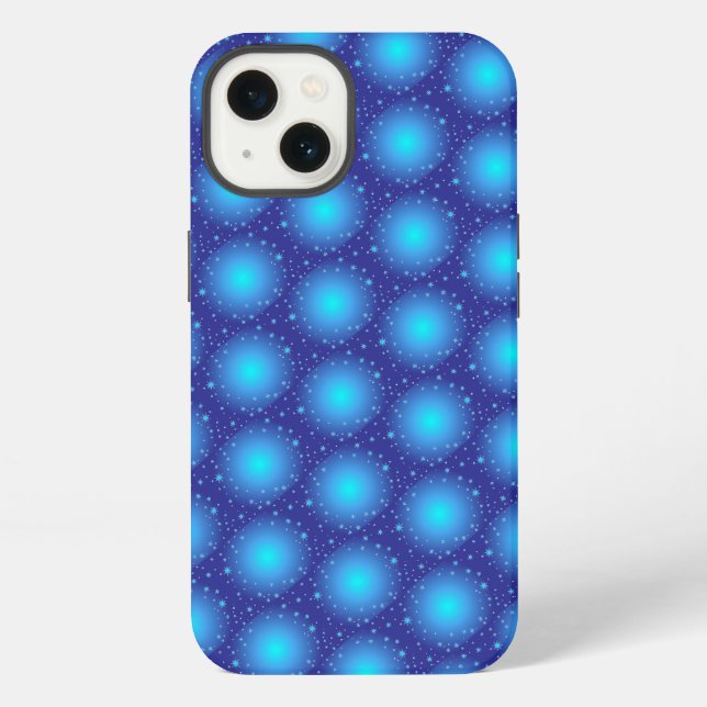 Blue style iPhone case (Back)