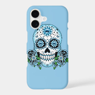 Blue Sugar Skull