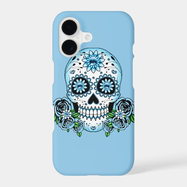 Blue Sugar Skull (Back)
