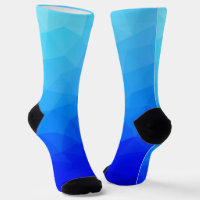 Blue summer sea cool geometric mesh pattern