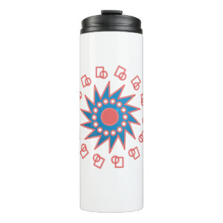 Blue Sun Thermal Tumbler