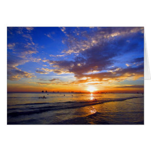 blue sunset boracay