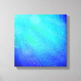 Blue Supernova – Vibrant Canvas Print