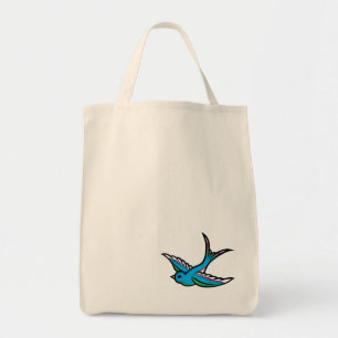 Blue Swallow Bag