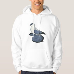 Blue Swallow Pigeon Hoodie