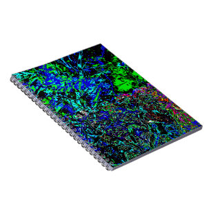Blue sweet textured Spiral Photo Notebook,Chirpy  Notebook