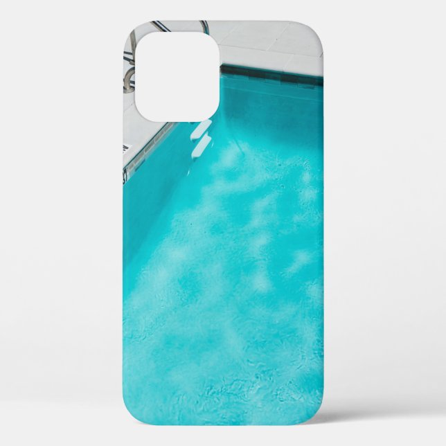 Blue swimming pool Case-Mate iPhone case (Back)