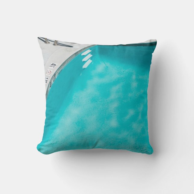 Blue swimming pool cushion (Front)