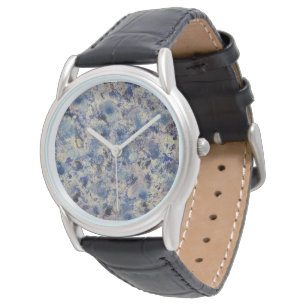 Blue Swirl Men's Watch