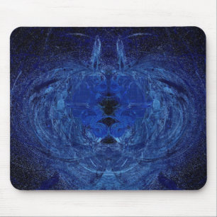Blue Swirl Mousepad