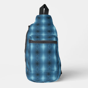 Blue Swirl Sling Bag