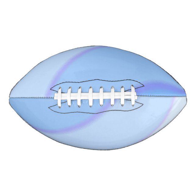 Blue Swirls American Football (Front)