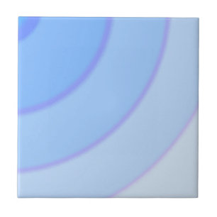 Blue Swirls Ceramic Tile