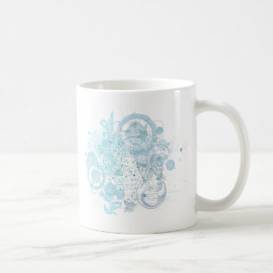 Blue Swirls Coffee Mug