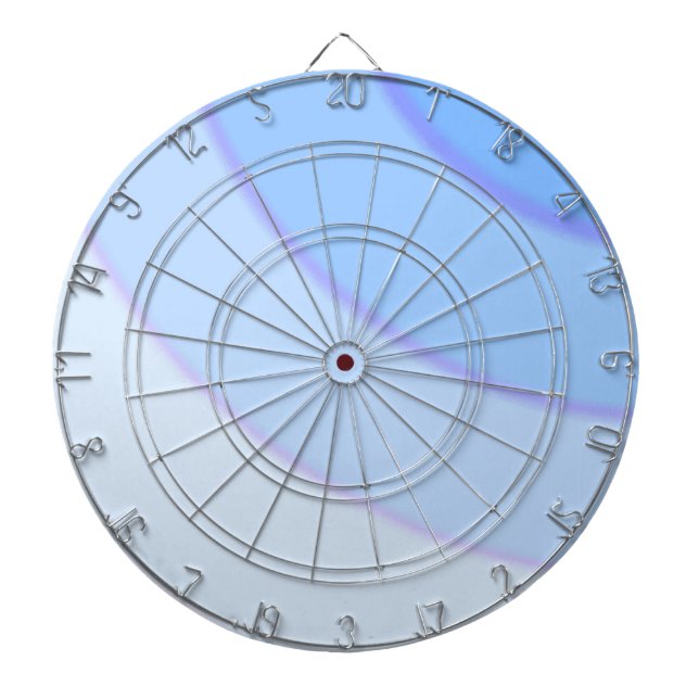 Blue Swirls Dartboard (Front)