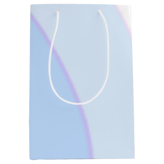 Blue Swirls Gift Bag (Front)