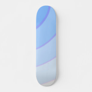 Blue Swirls Skateboard
