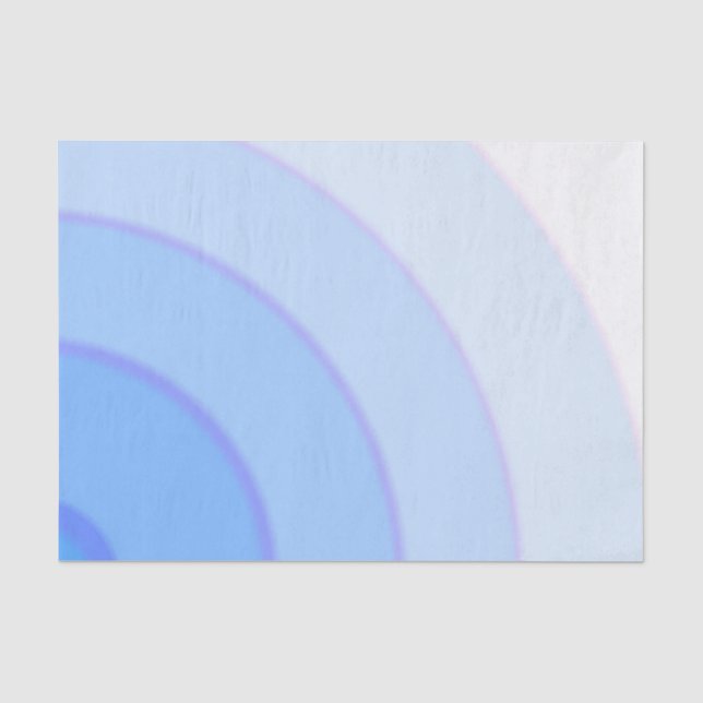 Blue Swirls Tissue Paper (Front)