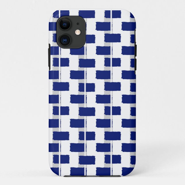 Blue Swish iPhone 5 case (Back)