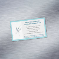 Blue Syringes RN Healthcare Registered Nurse 