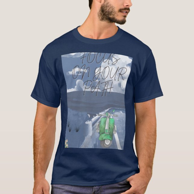 BLUE T SHIRT  (Front)