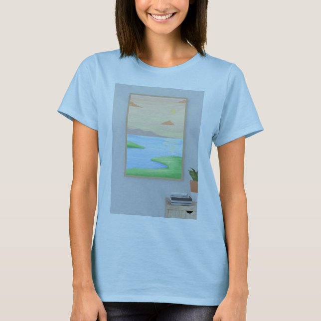 blue t-shirt (Front)