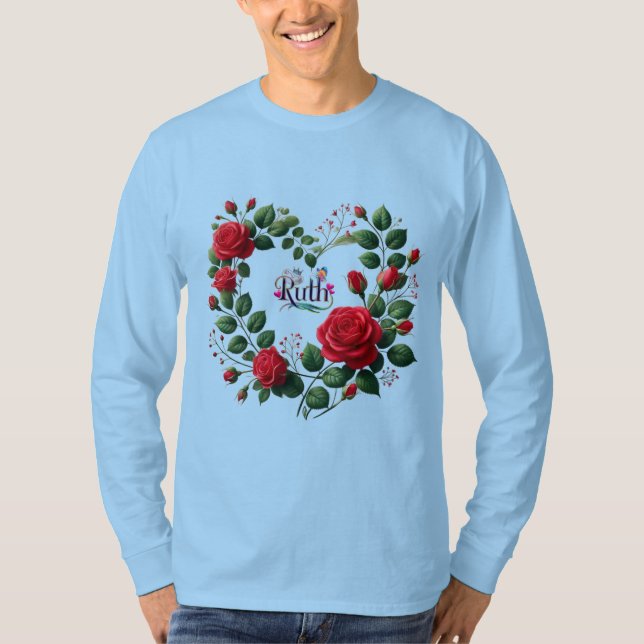 blue T shirt (Front)