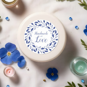 Blue Tag for Handmade Articles