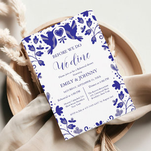 Blue Talavera Before We Rehearsal dinner Announcement