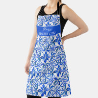 Blue Talavera Spanish tiles personalised gifts