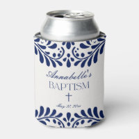 Blue Talavera Tile Spanish Fiesta Baptism Favours