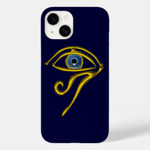 BLUE TALISMAN Gold Horus Eye Case-Mate iPhone 14 Case