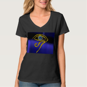 BLUE TALISMAN / GOLD HORUS EYE T-Shirt