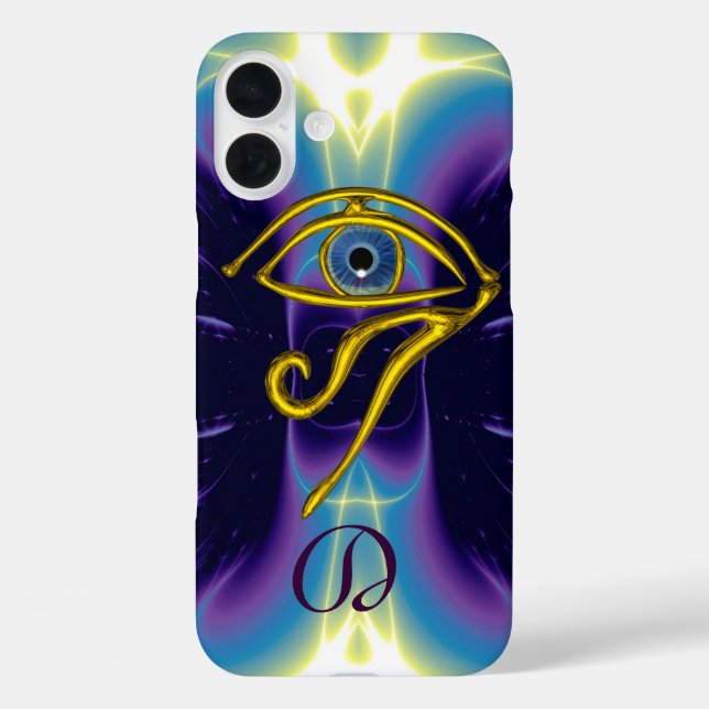 BLUE TALISMAN MONOGRAM  Violet Purple White Case-Mate iPhone Case (Back)